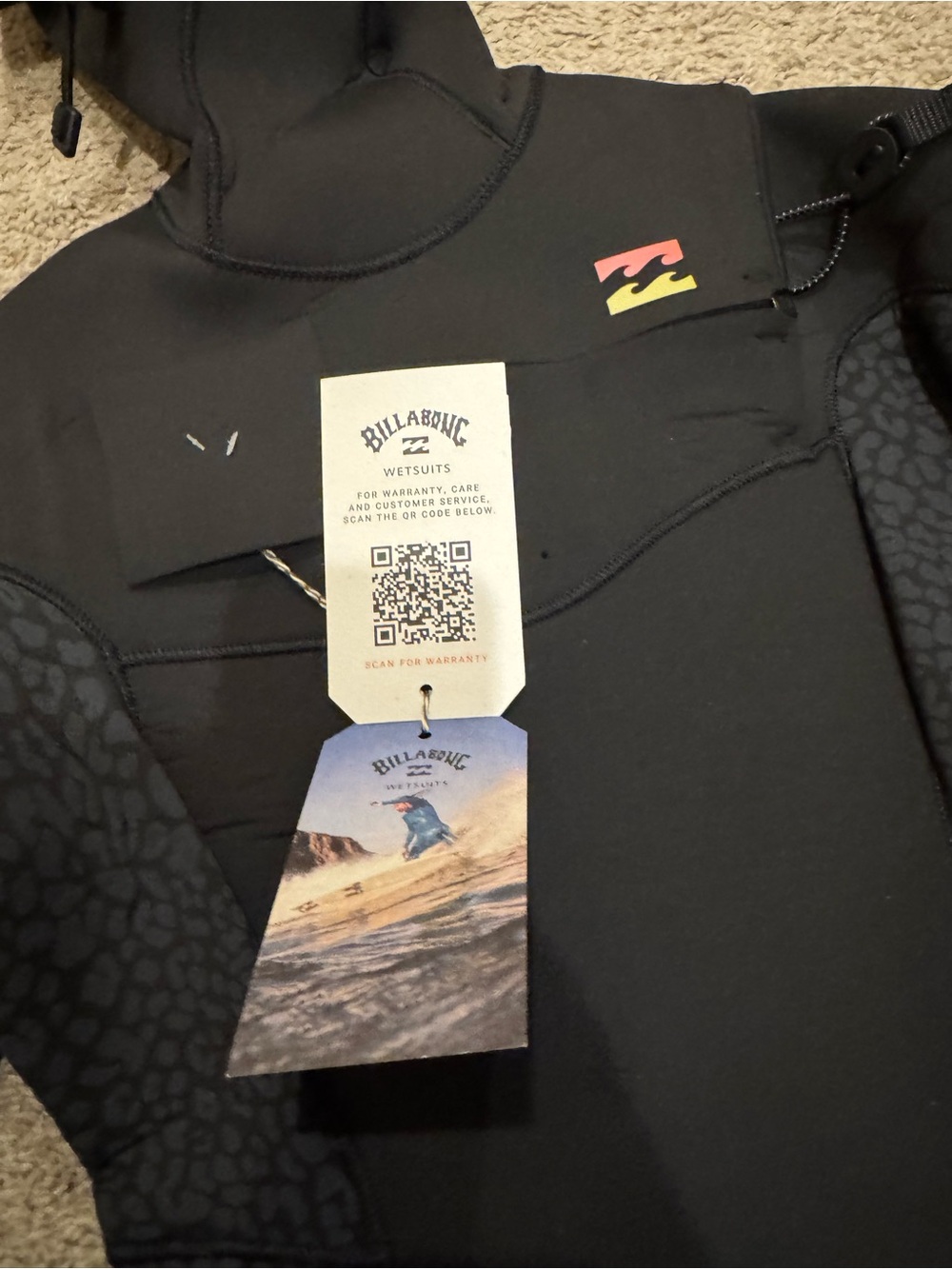 NWT Billabong Synergy Hooded Wetsuit - Picture 13 of 13